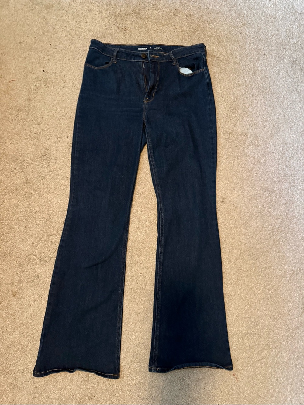 Old Navy Dark Blue Flare Jeans